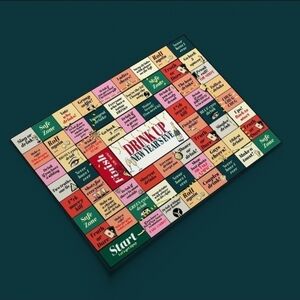Drinking Board Game for Adults, Party Game Night( Playing (Playing Mat Only)